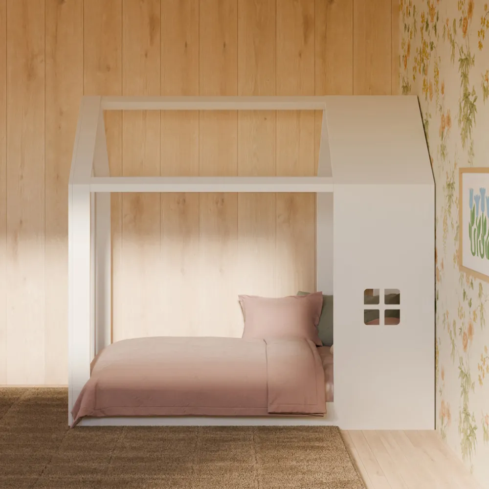 Uchi Montessori-Inspired House Twin Bed