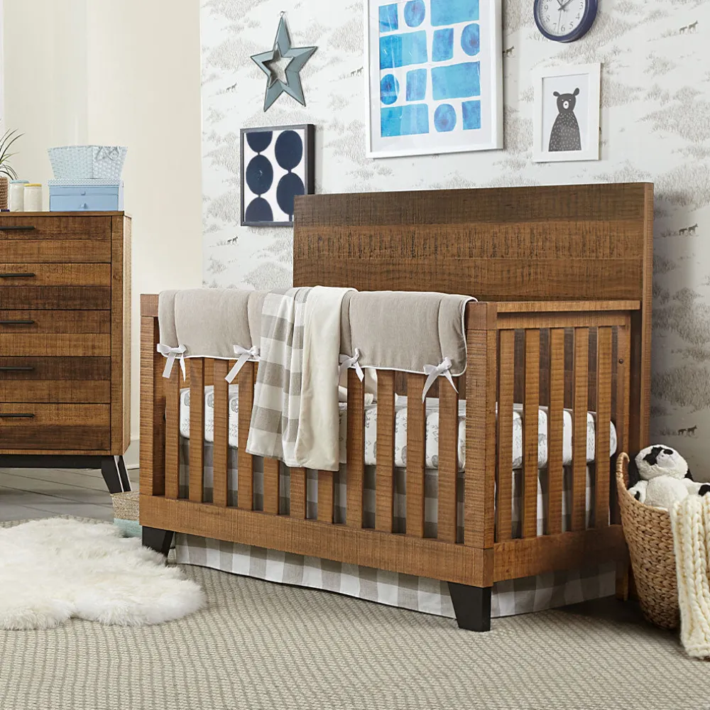 Urban Rustic Convertible Crib