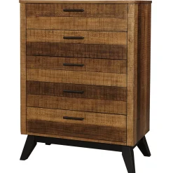 Urban Rustic 5-Drawer Chest