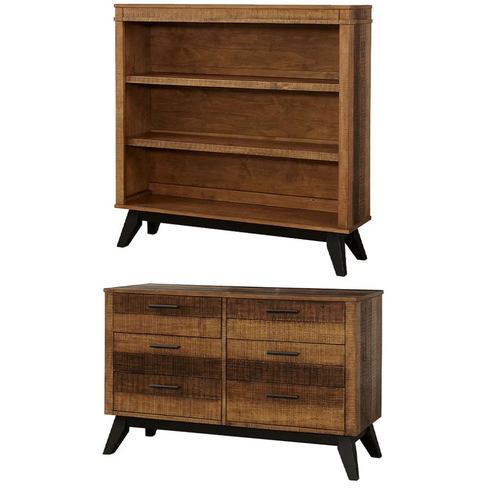 Urban Rustic 6-Drawer Dresser