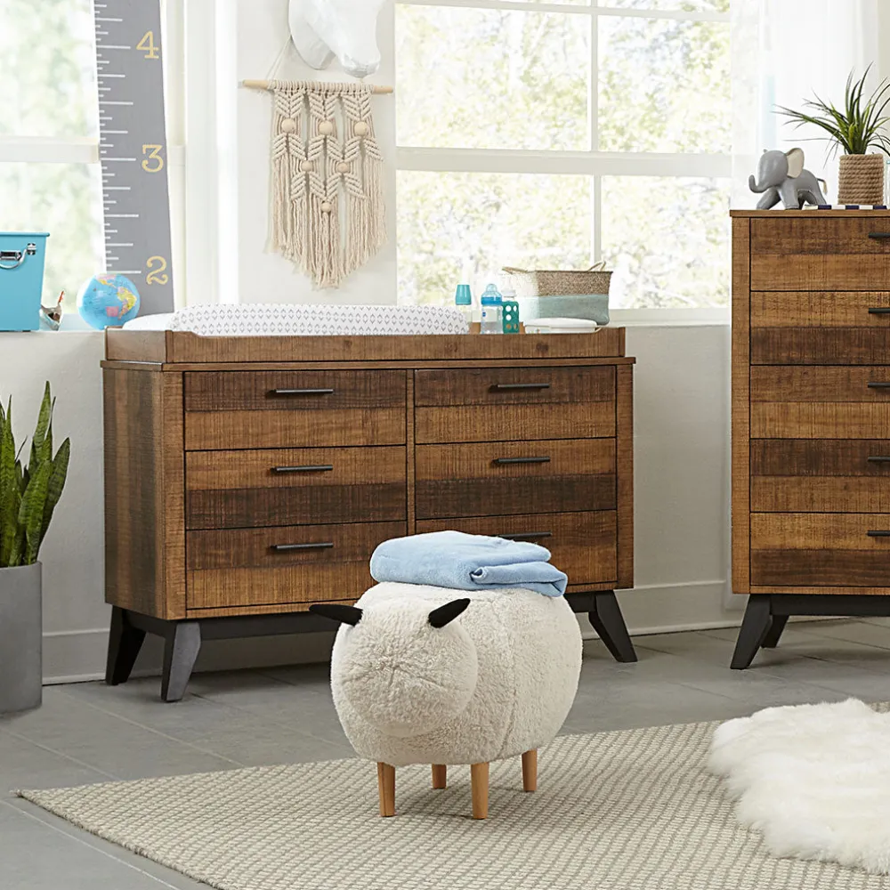 Urban Rustic 6-Drawer Dresser