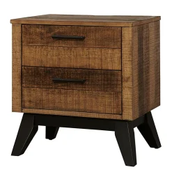 Urban Rustic 2-Drawer Nightstand