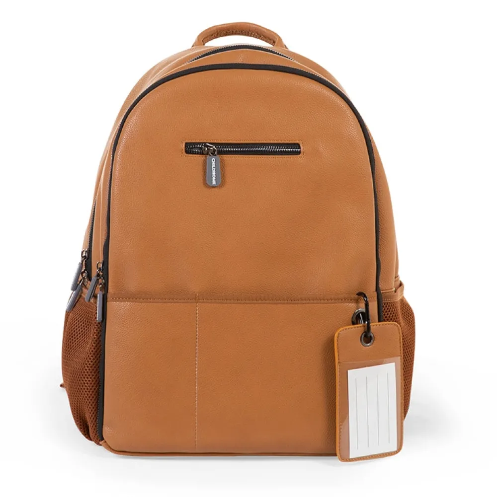 Vegan Leather Diaper Backpack
