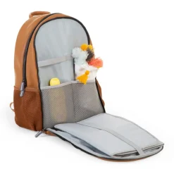 Vegan Leather Diaper Backpack