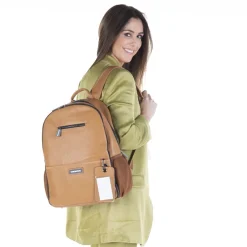 Vegan Leather Diaper Backpack
