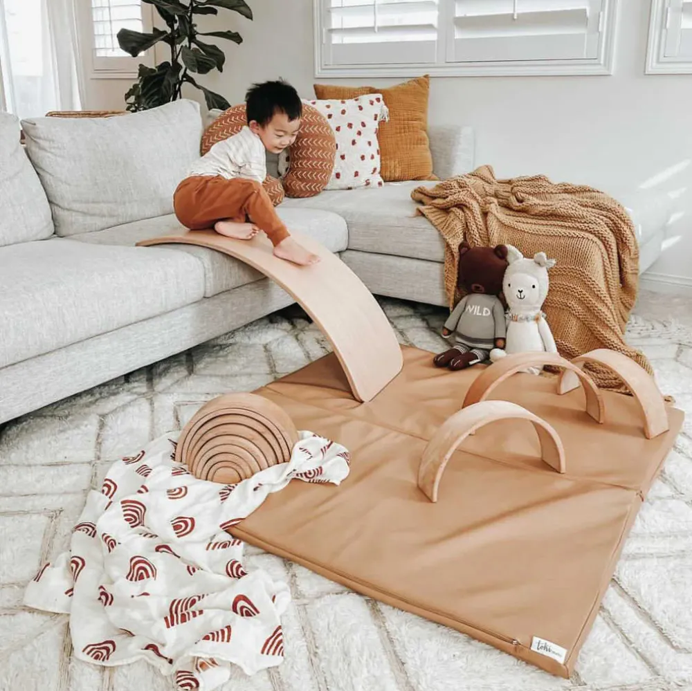 Vegan Leather Play Mat