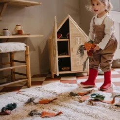 Veggie Garden Washable Rug