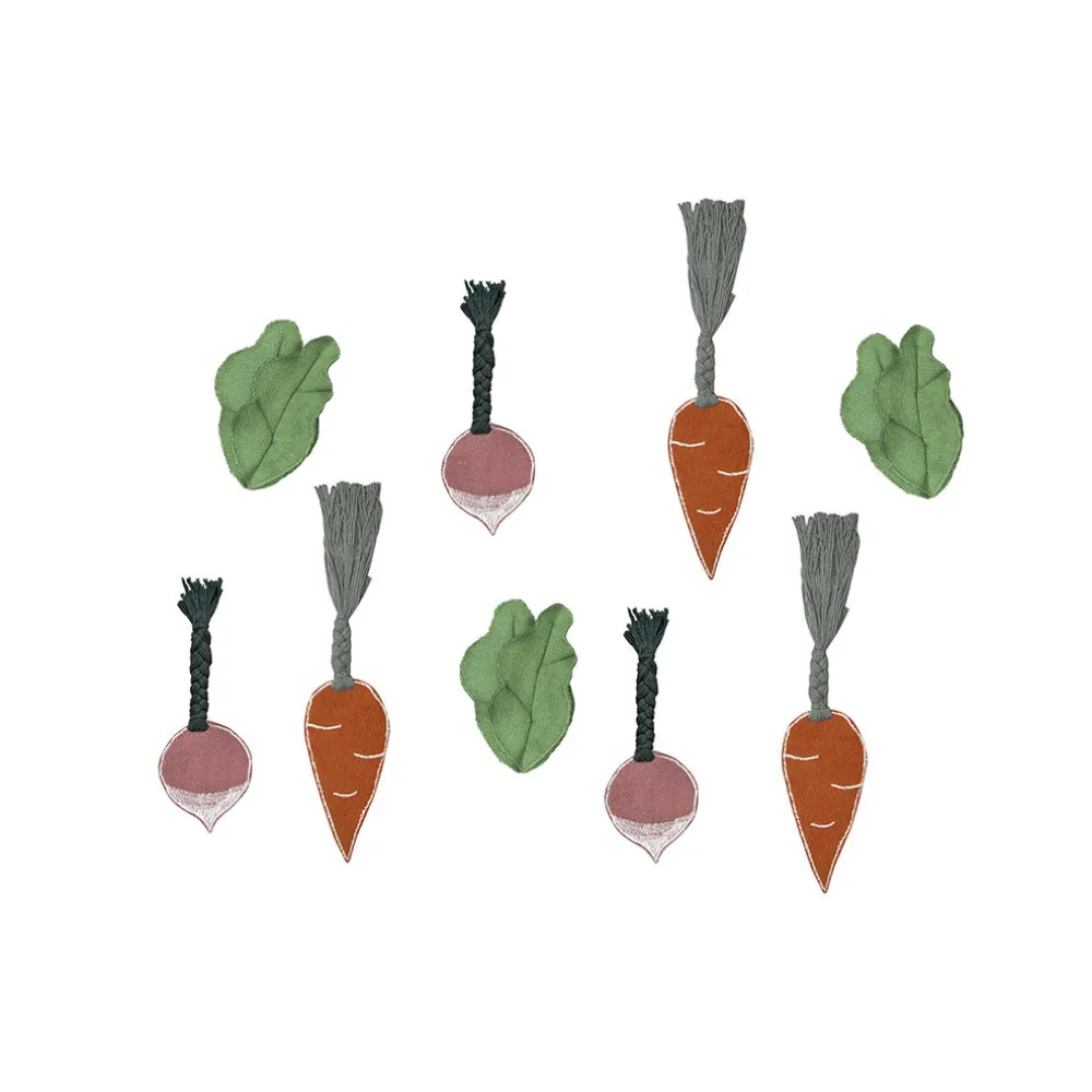 Veggie Garden Washable Rug