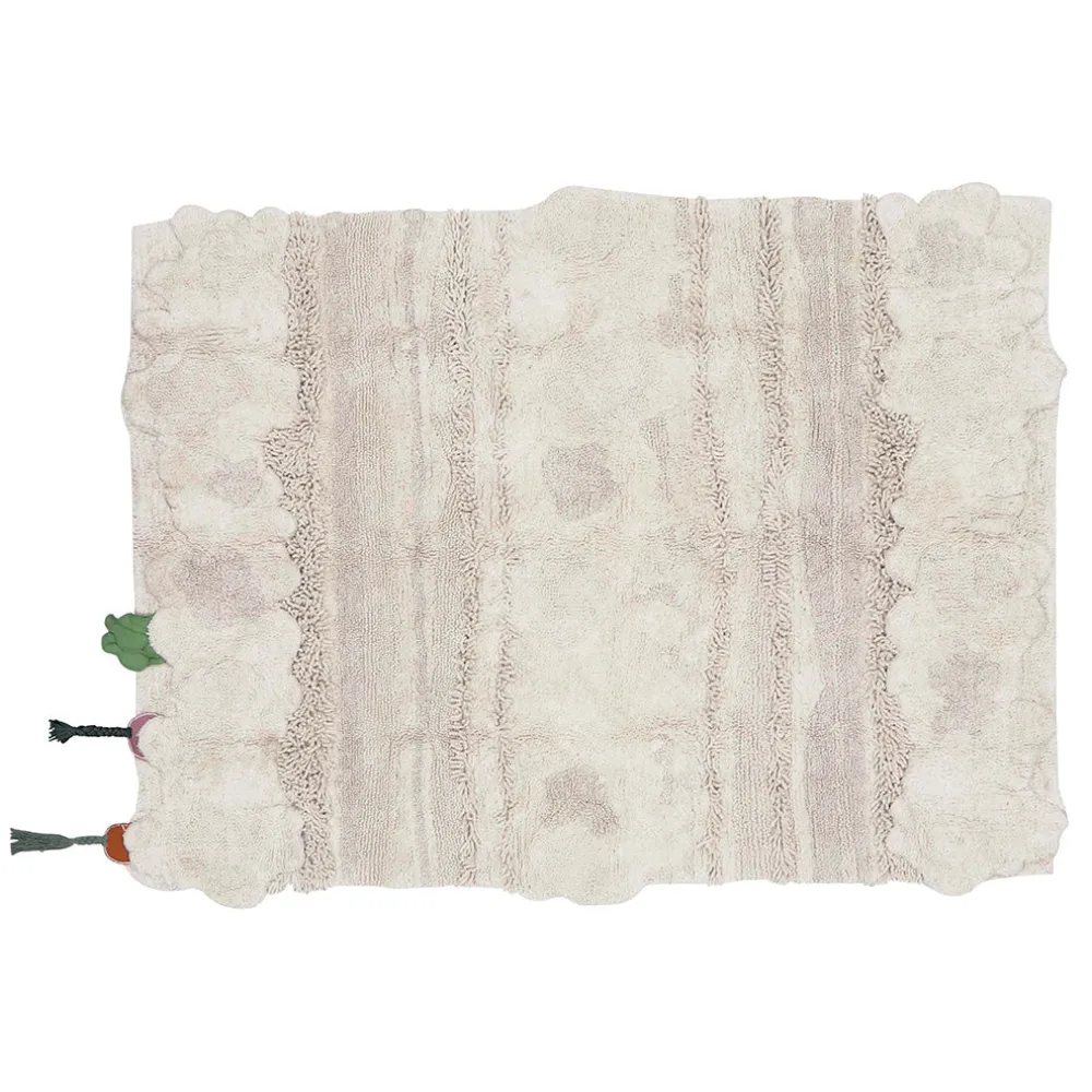 Veggie Garden Washable Rug
