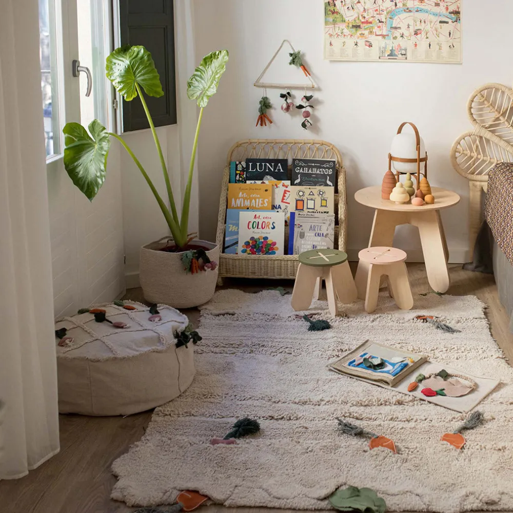 Veggie Garden Washable Rug