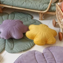 Velvet Flower Pillow