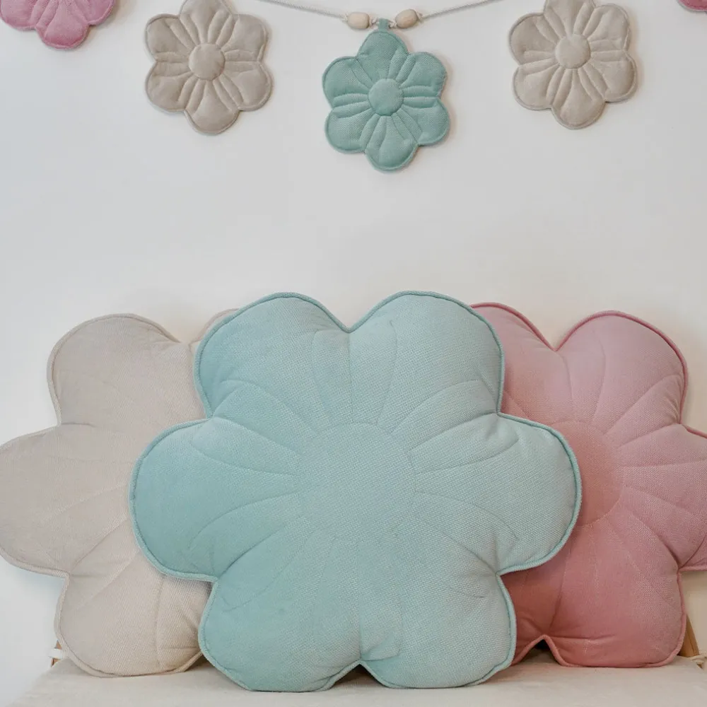 Velvet Flower Pillow