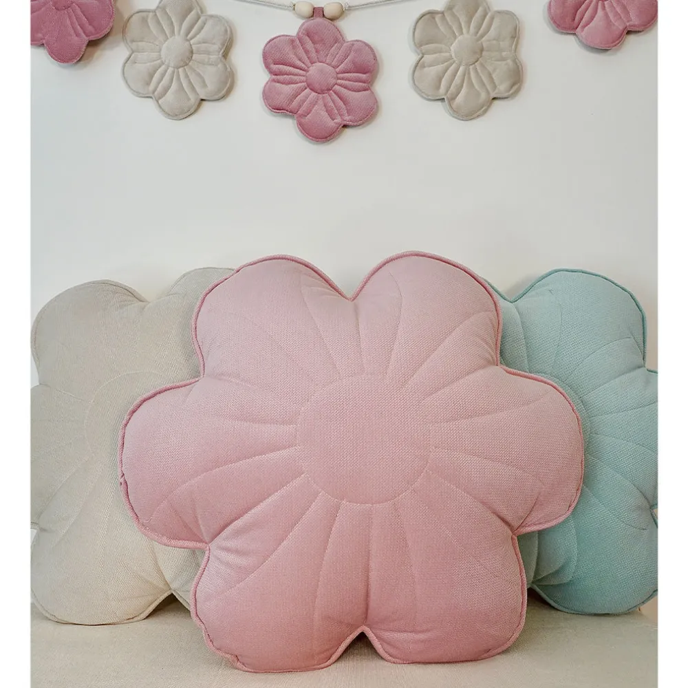 Velvet Flower Pillow