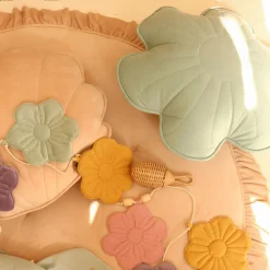 Velvet Flower Pillow