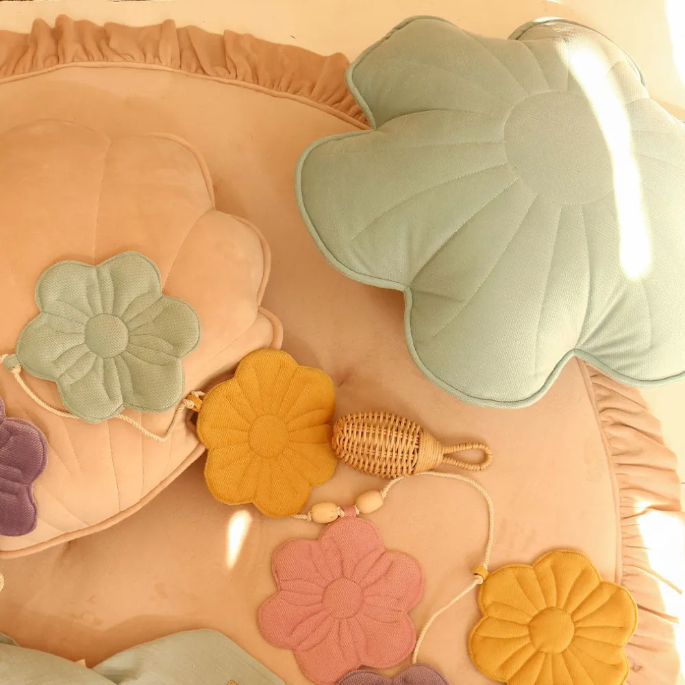 Velvet Flower Pillow