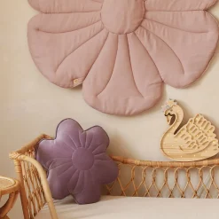 Velvet Flower Pillow
