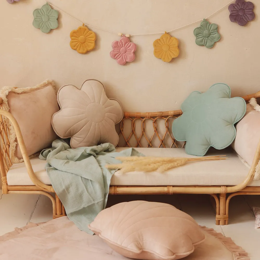 Velvet Flower Pillow