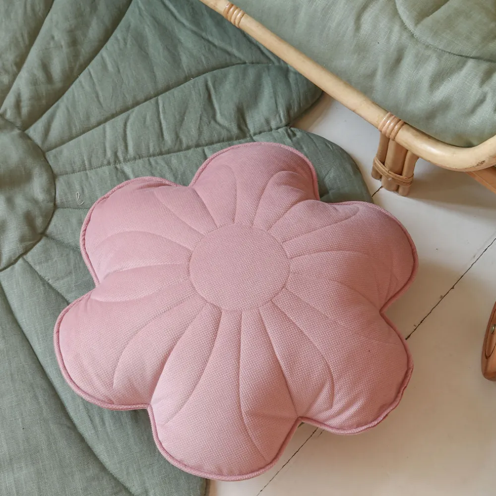 Velvet Flower Pillow