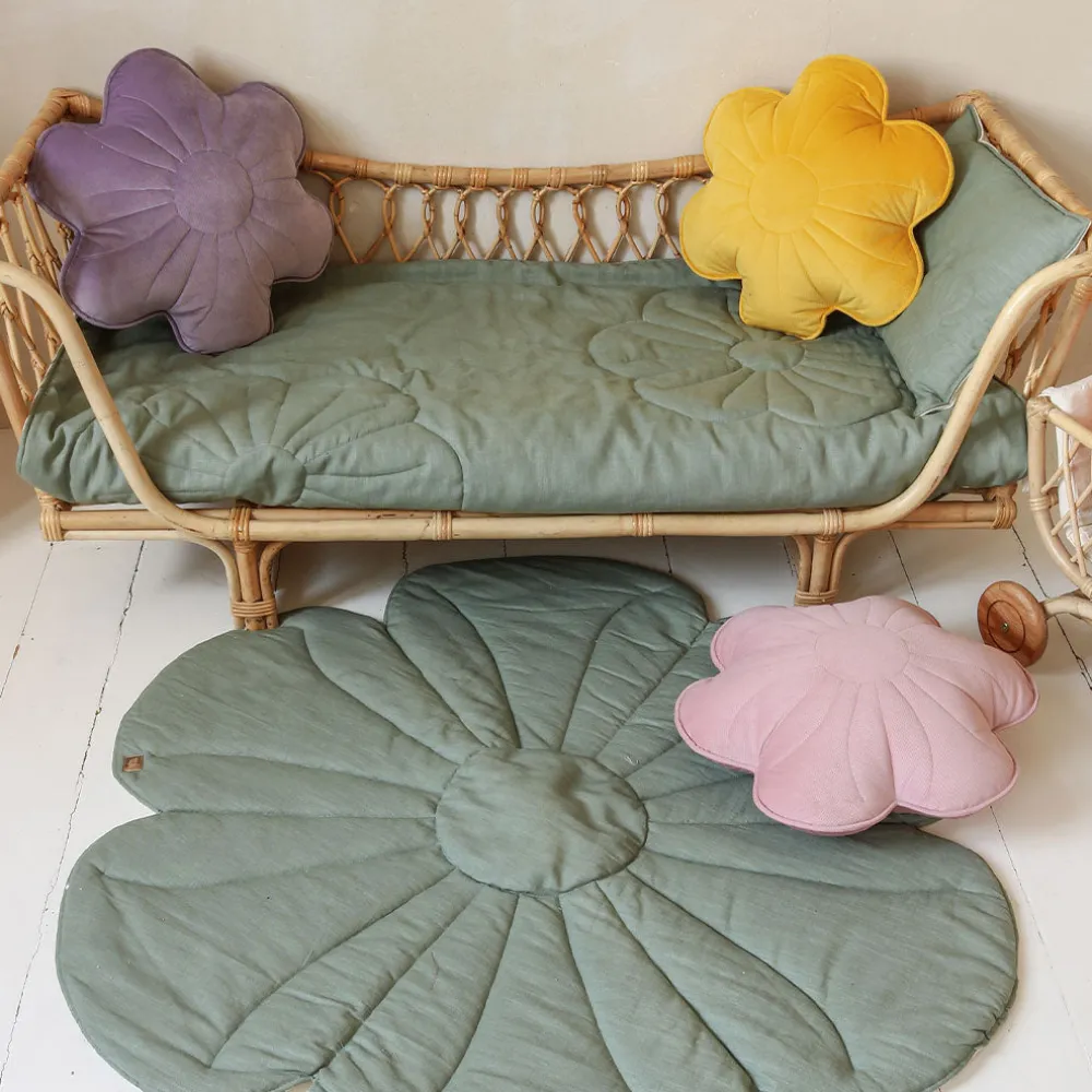 Velvet Flower Pillow