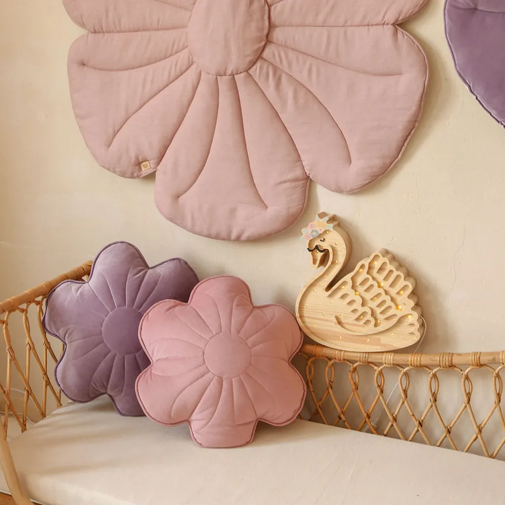 Velvet Flower Pillow