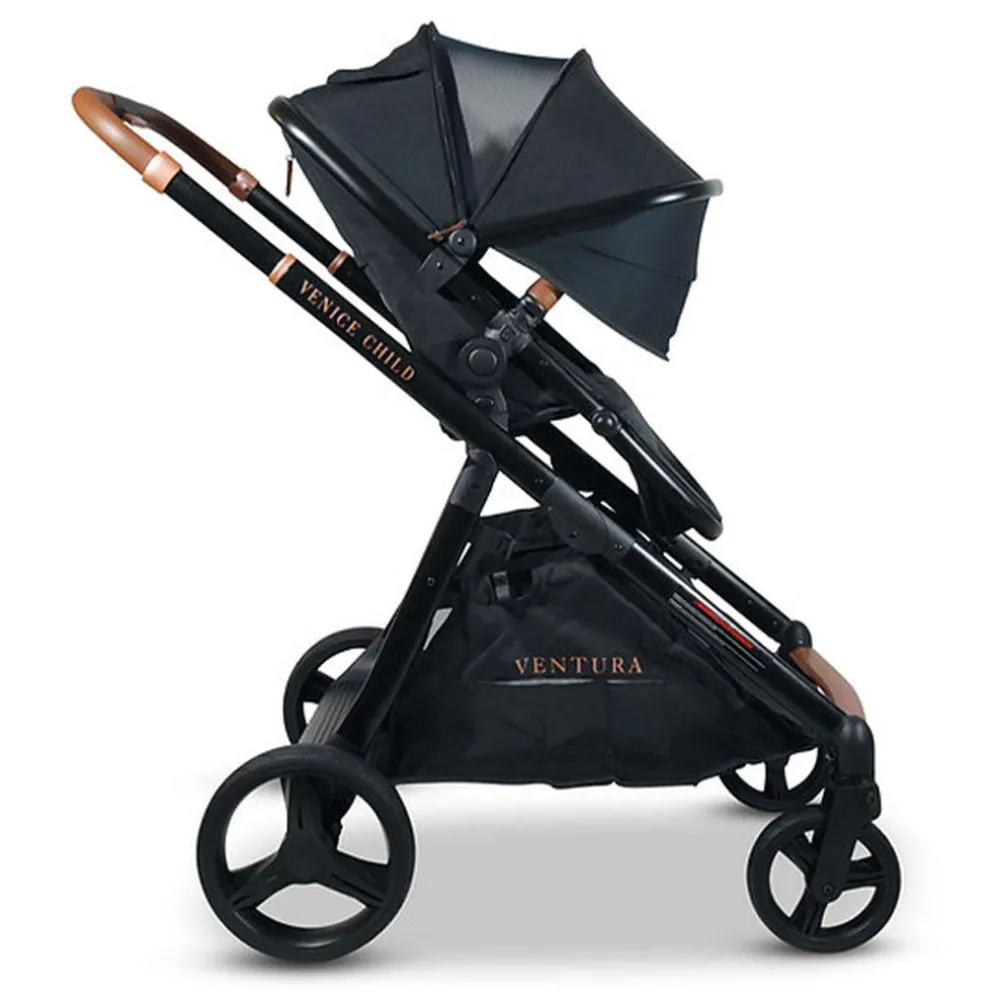 Ventura Single to Double Sit-and-Stand Stroller