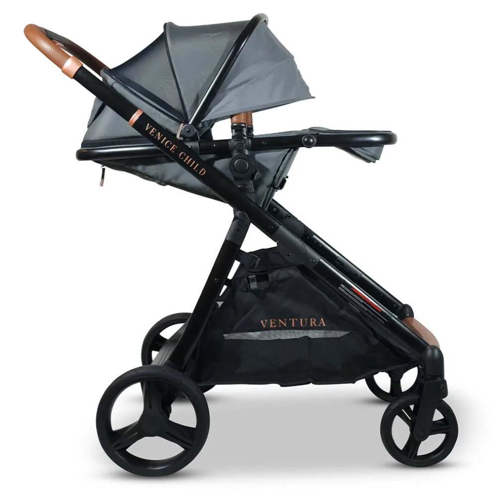 Ventura Single to Double Sit-and-Stand Stroller