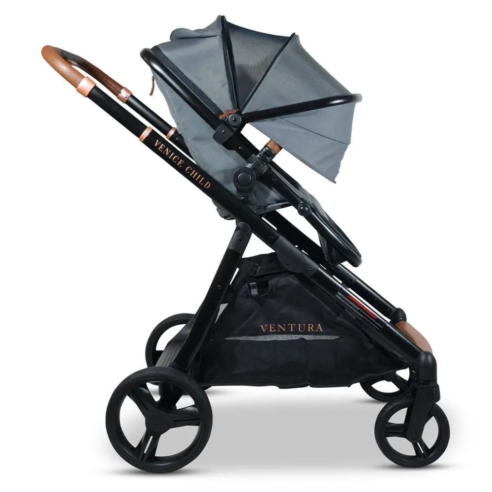 Ventura Single to Double Sit-and-Stand Stroller