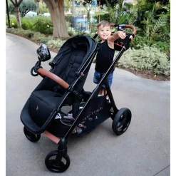 Ventura Single to Double Sit-and-Stand Stroller & 2nd Toddler Seat