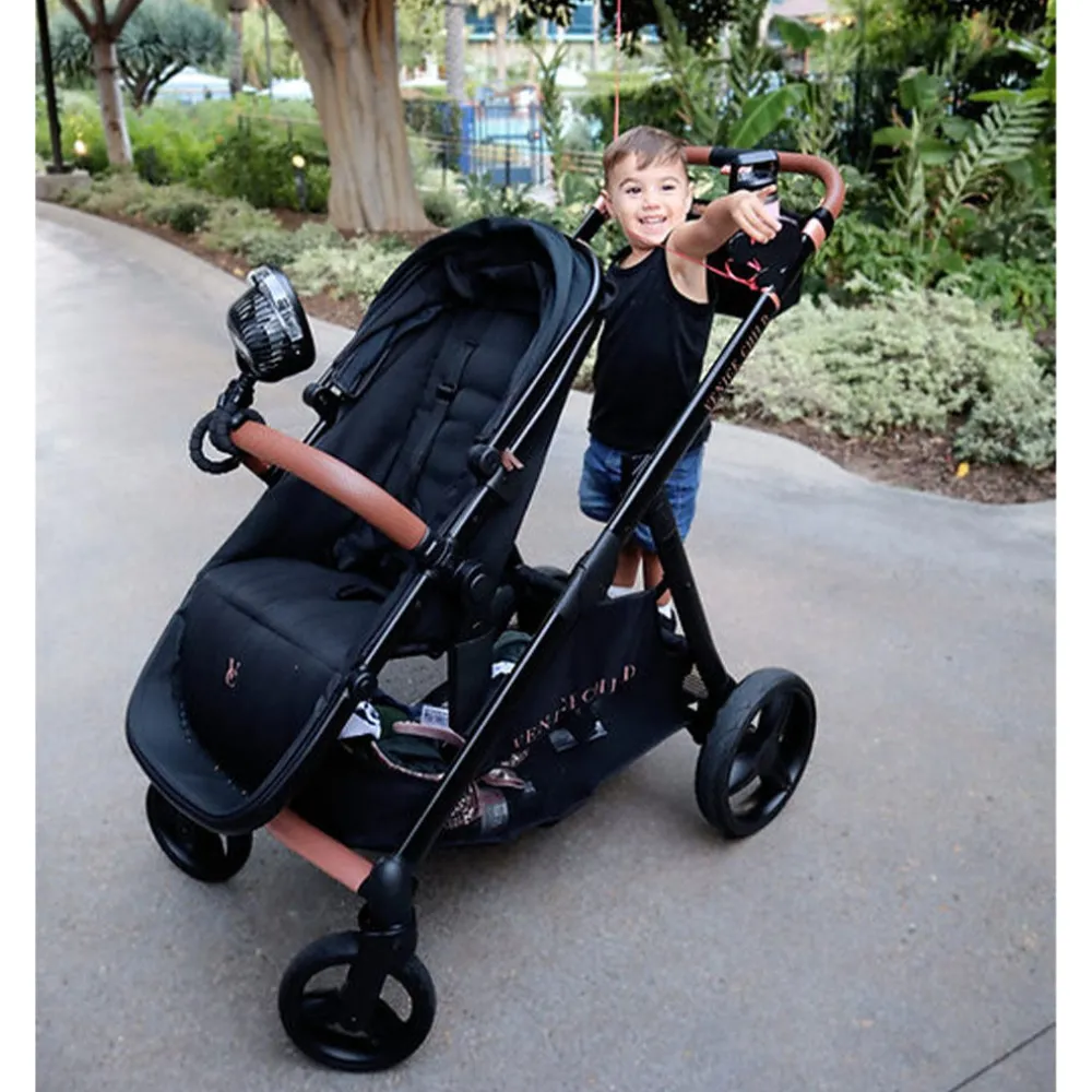 Ventura Single to Double Sit-and-Stand Stroller & 2nd Toddler Seat