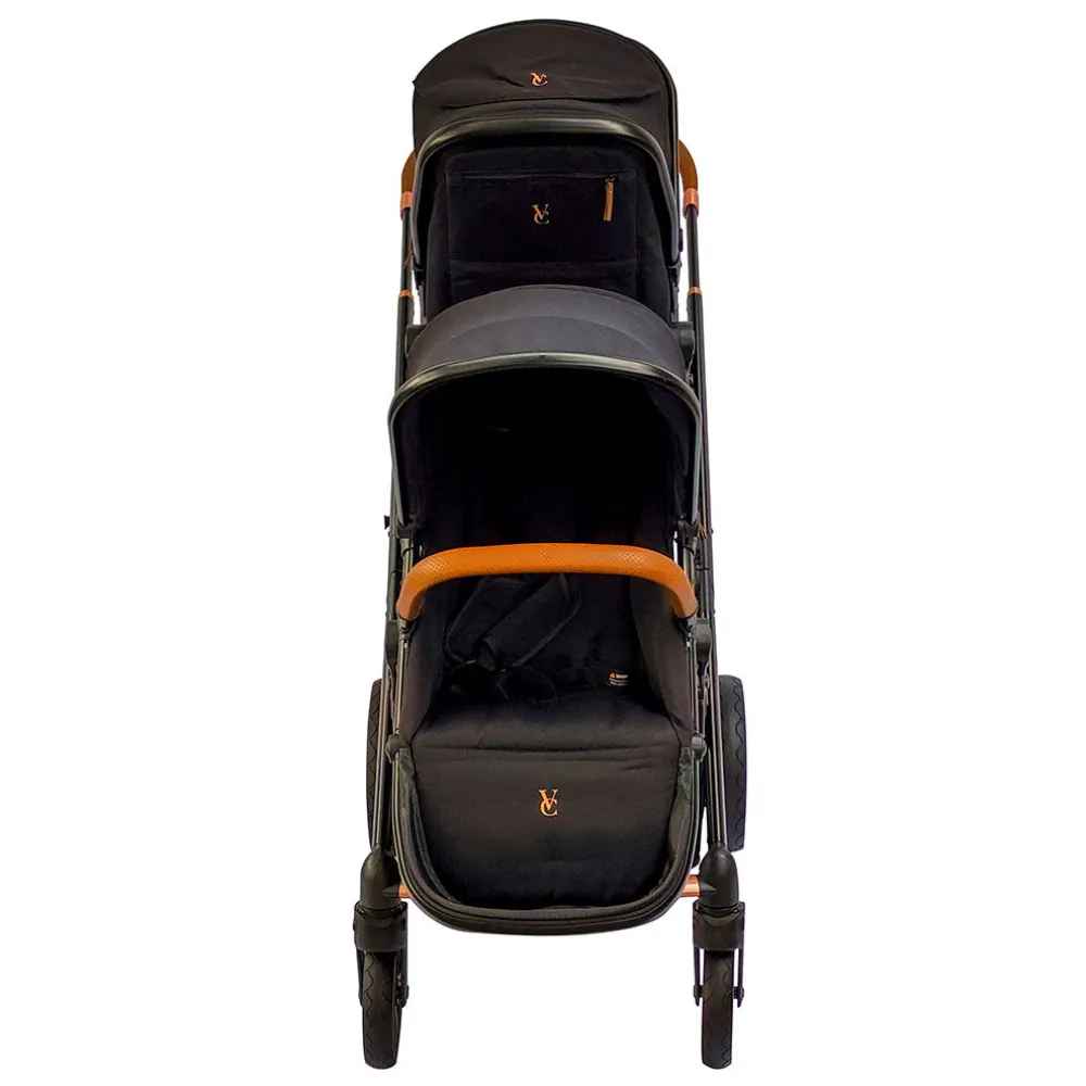 Ventura Single to Double Sit-and-Stand Stroller & 2nd Toddler Seat