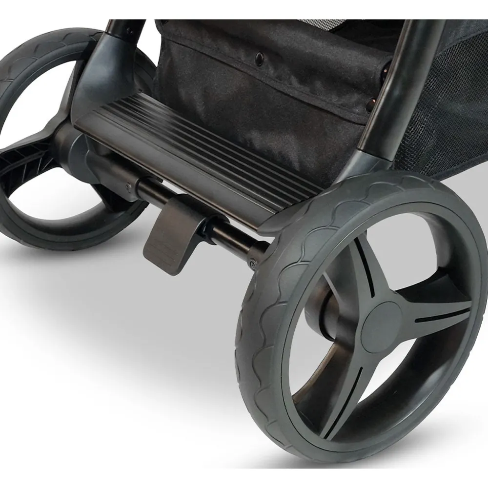 Ventura Single to Double Sit-and-Stand Stroller & 2nd Toddler Seat