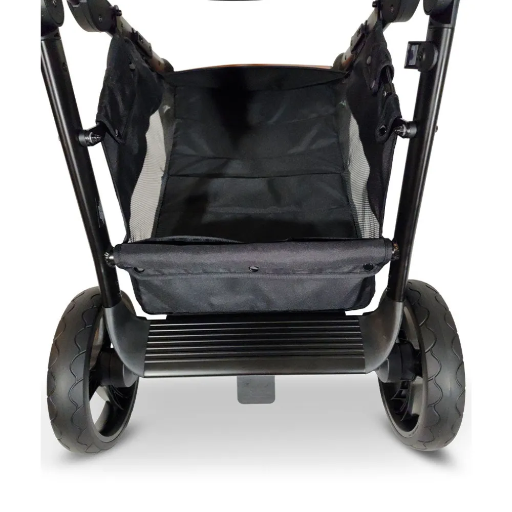 Ventura Single to Double Sit-and-Stand Stroller & Bassinet
