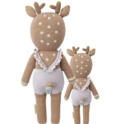 Violet The Fawn Hand-Knit Doll