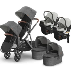 Vista V3 Twin Stroller + Aria V2 Travel System