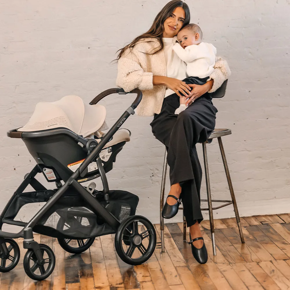 Vista V3 Twin Stroller + Aria V2 Travel System