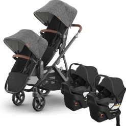 Vista V3 Twin Stroller + Aria V2 Travel System