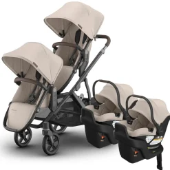 Vista V3 Twin Stroller + Aria V2 Travel System