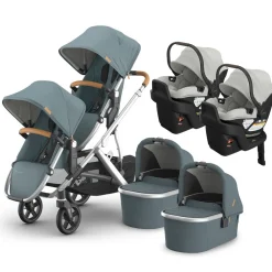 Vista V3 Twin Stroller + Aria V2 Travel System