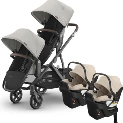 Vista V3 Twin Stroller + Aria V2 Travel System