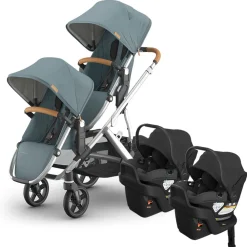 Vista V3 Twin Stroller + Aria V2 Travel System