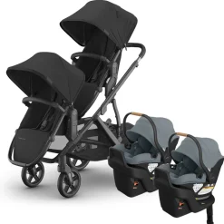 Vista V3 Twin Stroller + Aria V2 Travel System