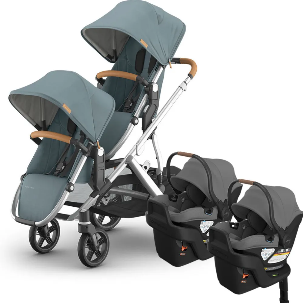 Vista V3 Twin Stroller + Aria V2 Travel System