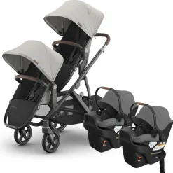 Vista V3 Twin Stroller + Aria V2 Travel System
