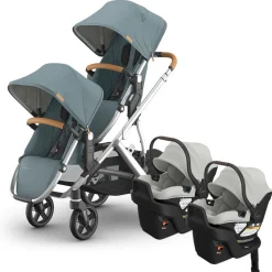 Vista V3 Twin Stroller + Aria V2 Travel System