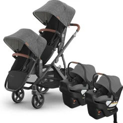 Vista V3 Twin Stroller + Aria V2 Travel System