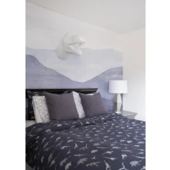 Watercolor Mountain Mural