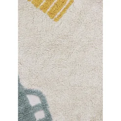 Wheels Washable Rug
