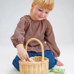 Wicker Shopping Basket