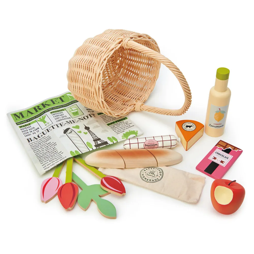 Wicker Shopping Basket