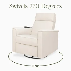 Willa Deluxe Power Recliner & Swivel Glider with Heat and Massage